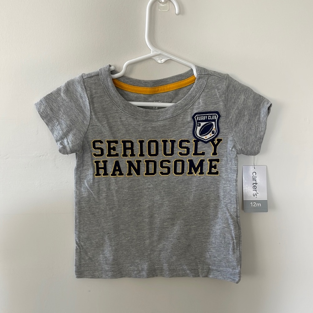 Baby Boy 12M Carter’s Seriously Handsome Tee